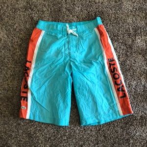 Lacoste men’s swim trunks